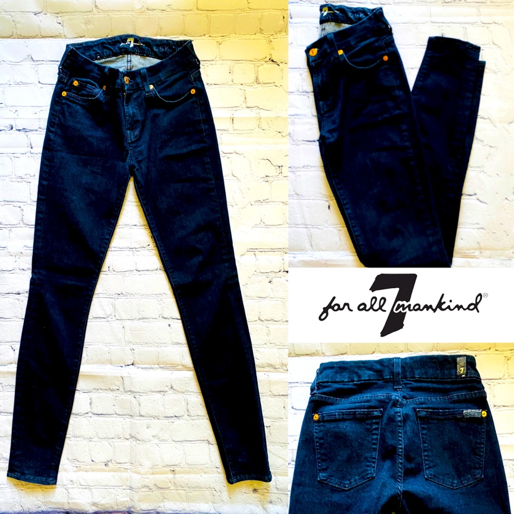 💙 7 for all mankind Skinny Denim Jeans